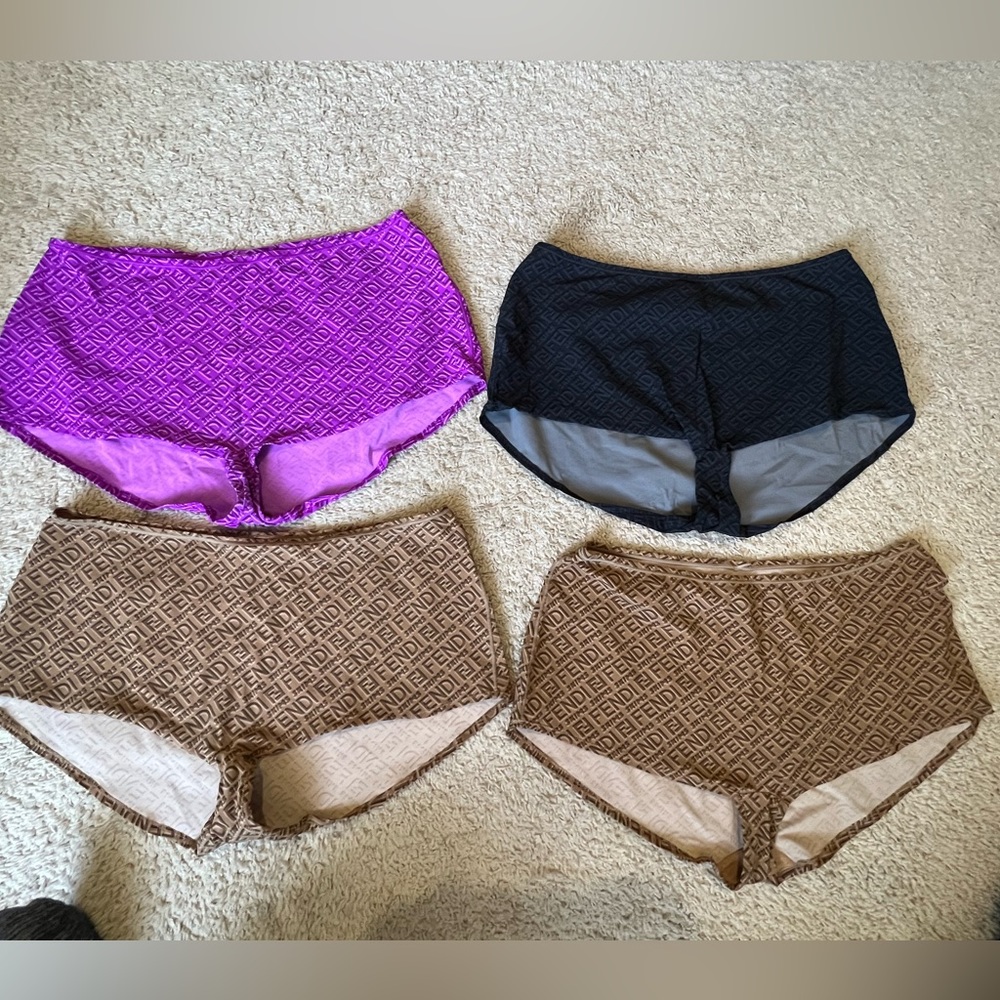 4 set of Fendi underwear NWOT
